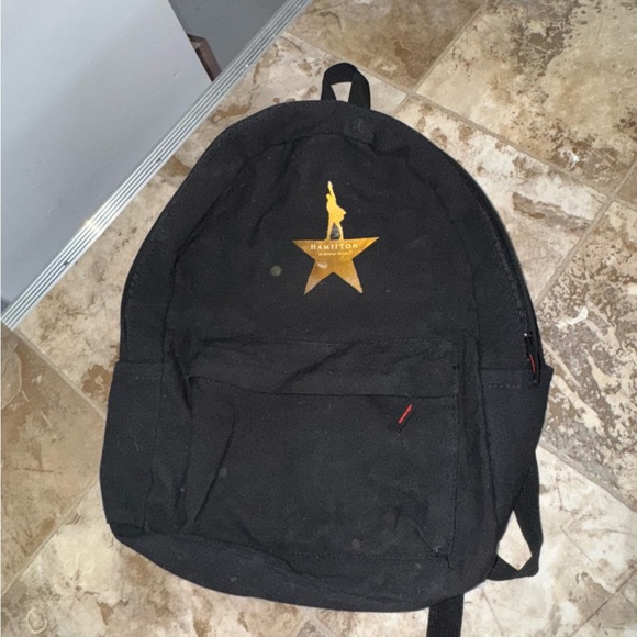 Unisex Hamilton Play Broadway Show Patch Black Cotton Cloth Back Pack No brand - Picture 2 of 13